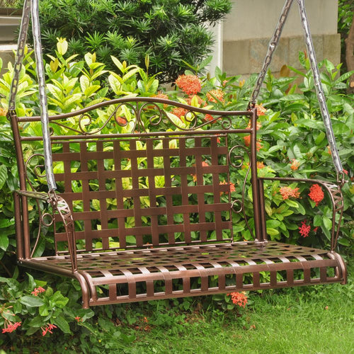 Mandalay Iron Hanging Swing - International Caravan