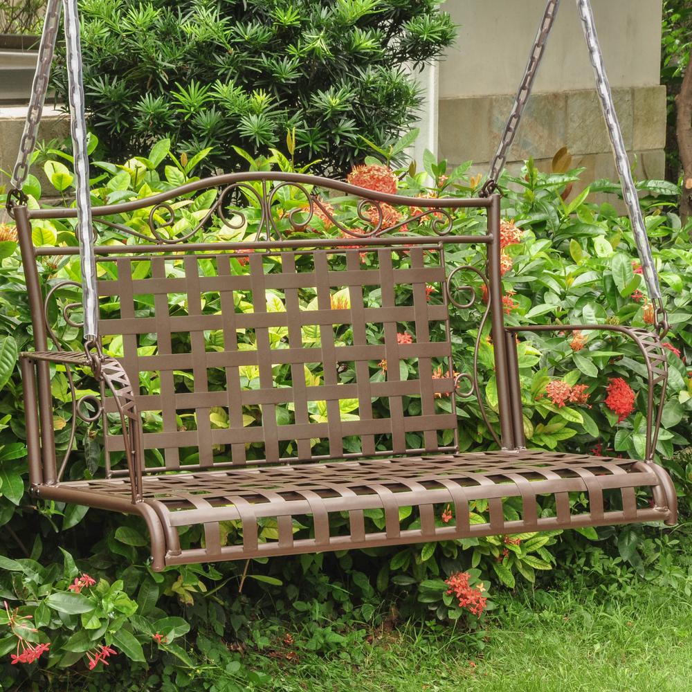 Mandalay Iron Hanging Swing - International Caravan