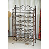 Iron 24-Bottle Wine Rack - International Caravan