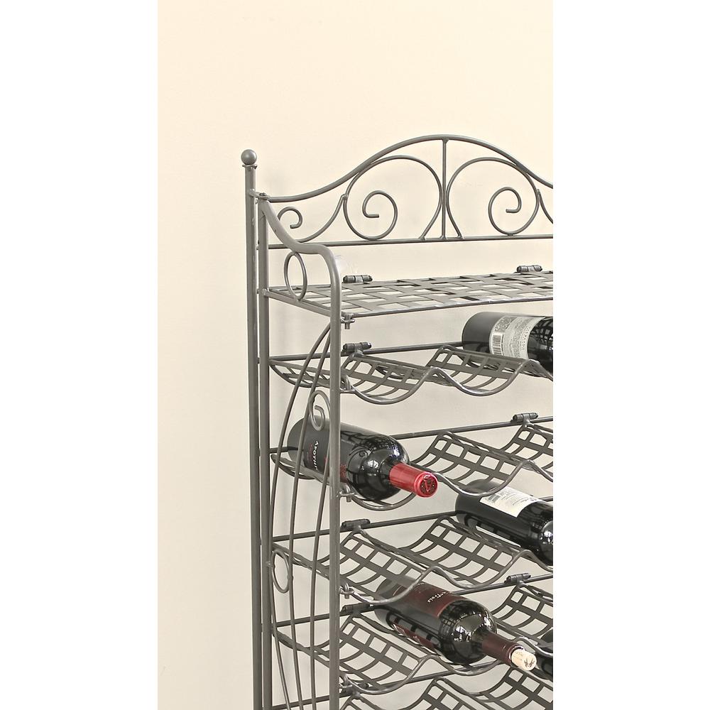 Iron 24-Bottle Wine Rack - International Caravan