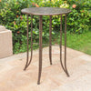 Mandalay Iron Bar Height Round Table - International Caravan