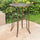 Mandalay Iron Bar Height Round Table - International Caravan