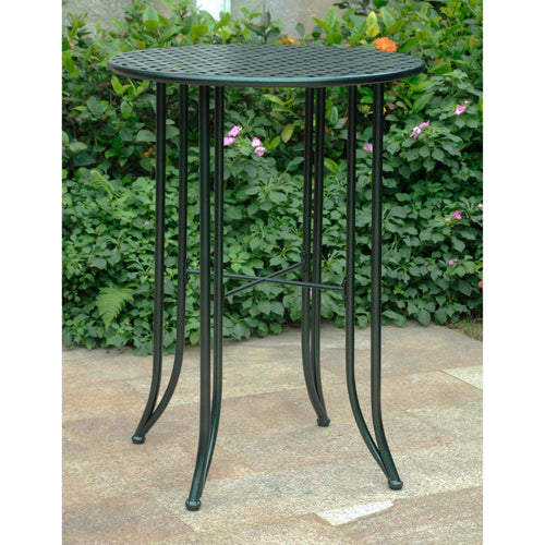Mandalay Iron Bar Height Round Table - International Caravan
