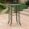 Mandalay Iron Bar Height Round Table - International Caravan