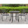 Set of Three Mandalay Iron Bistro Set - International Caravan