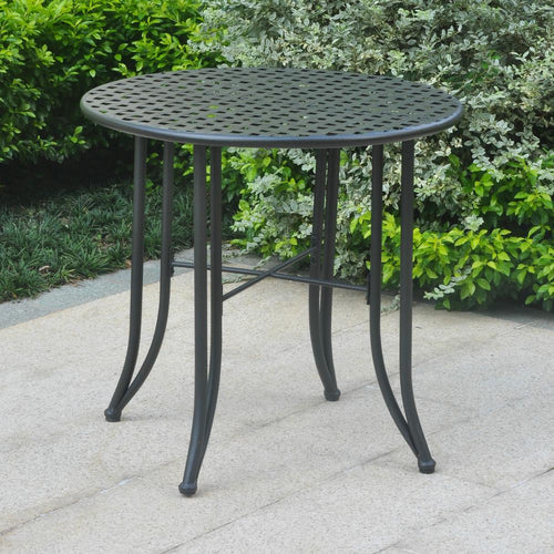 Mandalay Iron Patio Bistro Table - International Caravan