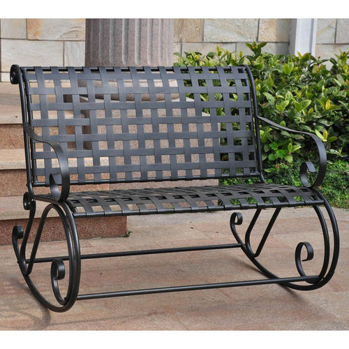 Mandalay Iron Bench Rocker - International Caravan