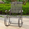 Santa Fe Iron Nailhead Rocker - International Caravan
