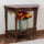 Carved Wood One Drawer Console Table - International Caravan
