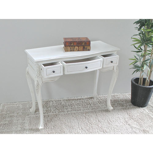 Carved Vanity Desk - International Caravan
