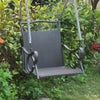 Resin Wicker/Steel Hanging Chair Swing - International Caravan
