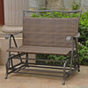 Valencia Resin Wicker/Steel Double Glider - International Caravan