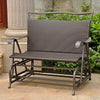 Valencia Resin Wicker/Steel Double Glider - International Caravan
