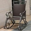 Valencia Resin Wicker/Steel Rocker - International Caravan