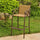 Set of 2 Valencia Resin Wicker/Steel Bar Bistro Chairs - International Caravan
