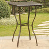 Valencia Resin Wicker/Steel Bar Height Table - International Caravan