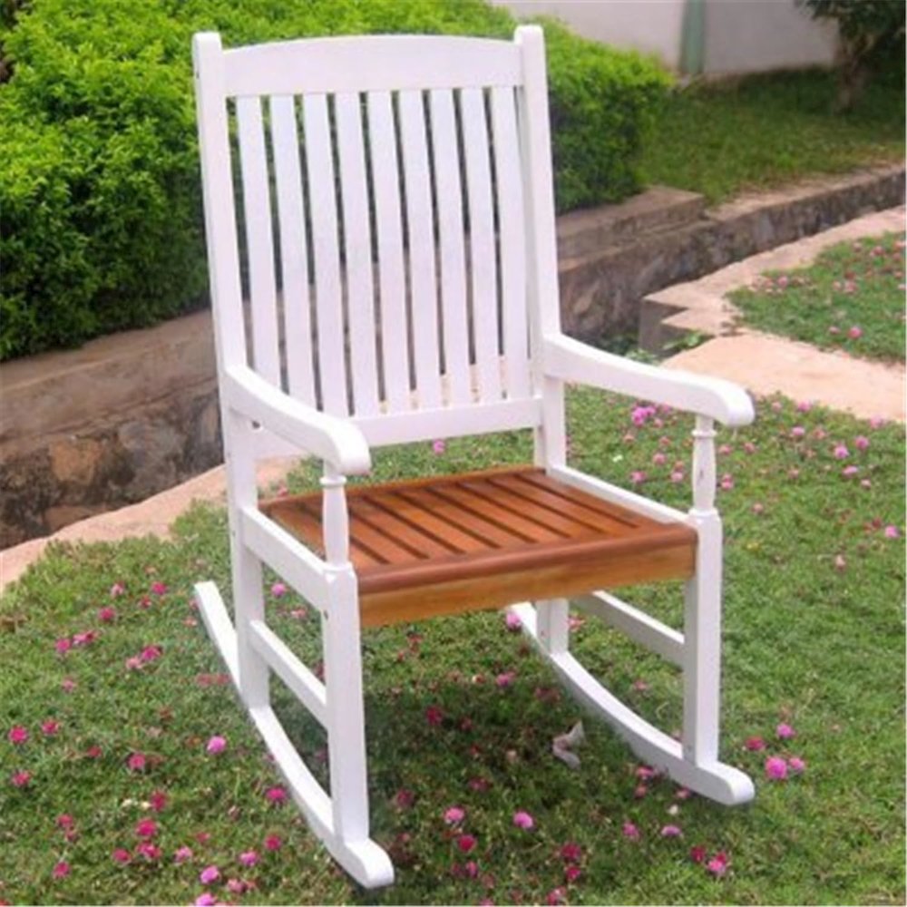 Outdoor Wood Porch Rocker - International Caravan