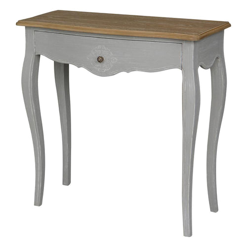 Ashbury Stradivarius Oak Veneer One-drawer Console Table - International Caravan