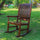 Outdoor Wood Porch Rocker - International Caravan