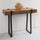 Hamburg Contemporary Contemporary MDF/Metal Console Table - International Caravan
