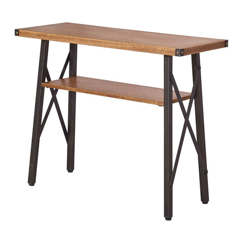 Hamburg Contemporary Laredo Oak Console Table - International Caravan