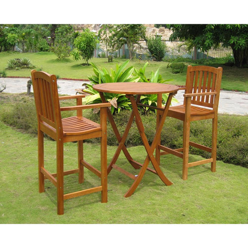 Terrassa Set of 3 Bar Height Table Group - International Caravan