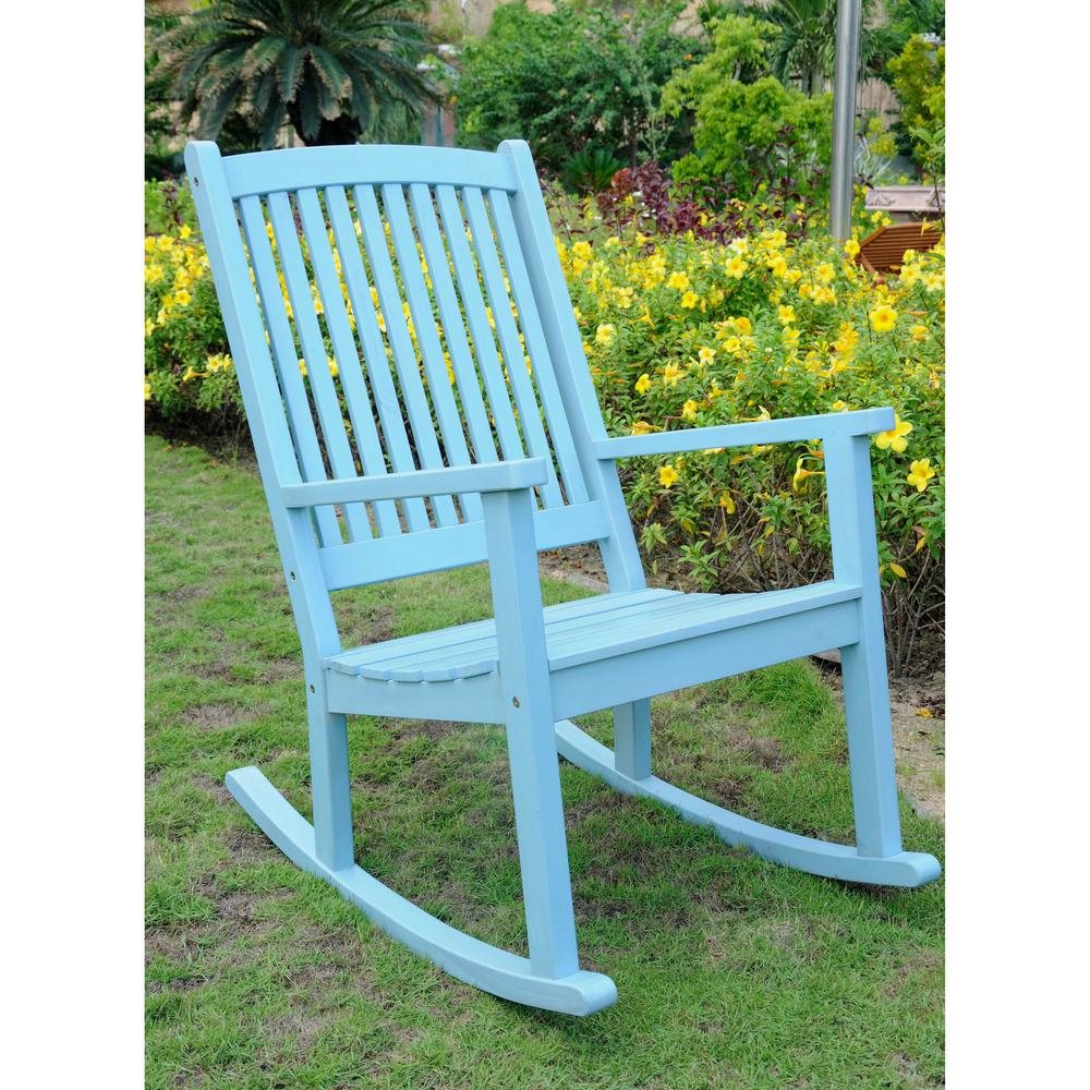 Acacia Large Rocking Chair - International Caravan