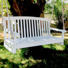 Acacia Two Seater Swing With Curved Back - International Caravan