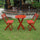 Set of 3 Acacia Folding Bistro Set - International Caravan