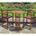 Highland Bar Height Set of Three Bistro Set, stain - International Caravan