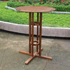 Highland Acacia Wood Bar-height Bistro Table - International Caravan