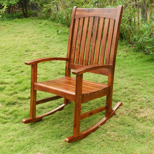 Highland Acacia Americana Rocking Chair - International Caravan