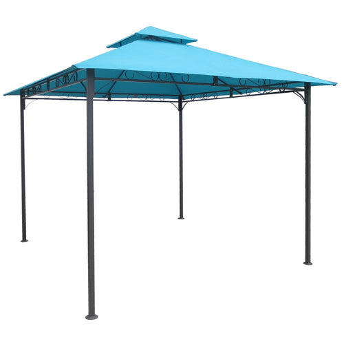 Square Vented Canopy Gazebo - International Caravan