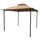 Square Vented Canopy Gazebo - International Caravan