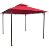 Square Vented Canopy Gazebo - International Caravan