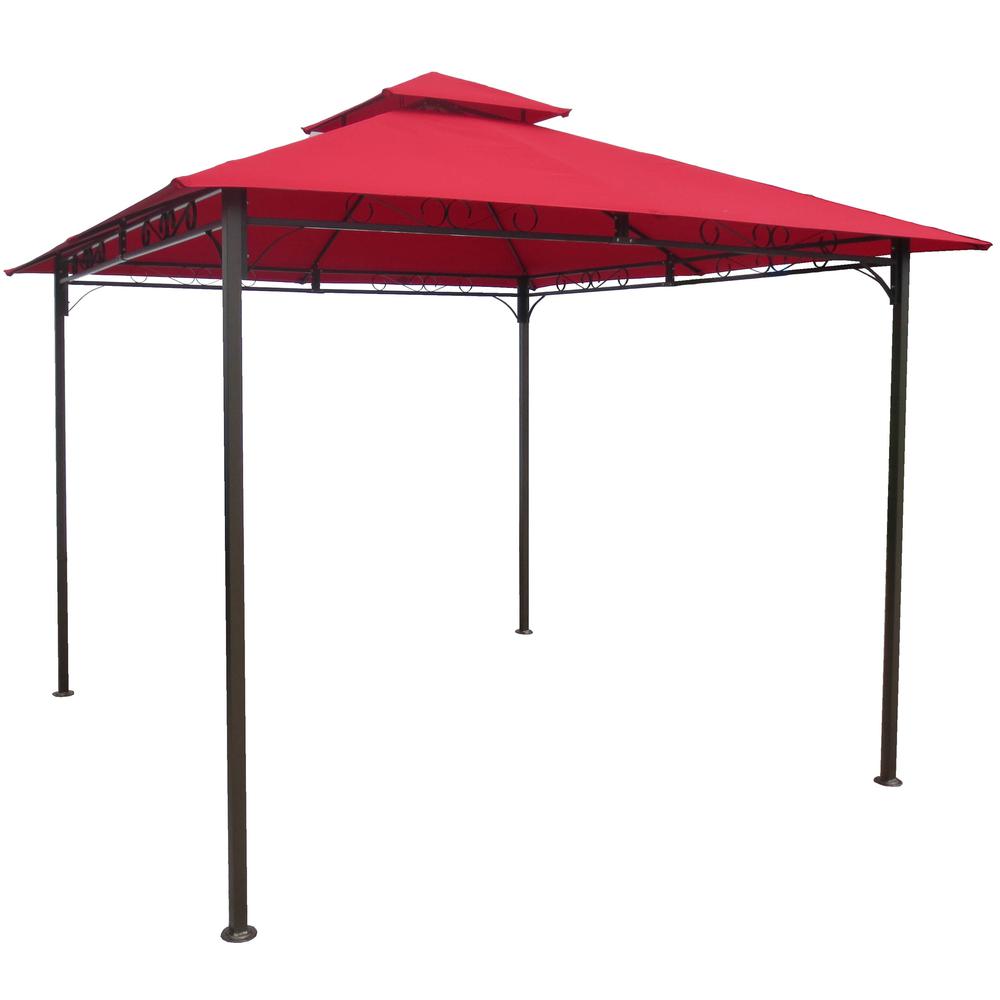 Square Vented Canopy Gazebo - International Caravan