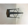 Metal Stool, 30'', Gun Metal W/ Wood Seat, Set Of 4 - Creative Images