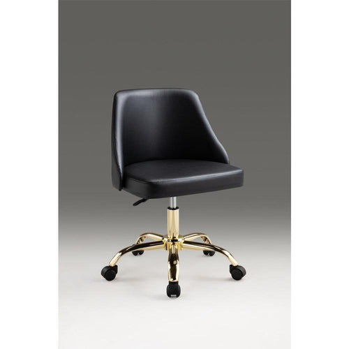 Office Chair With Gold Base - Creative Images