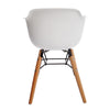 Midcentury Polypropylene Kids Side Chair, Set of 4 White - Creative Images