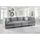 Simona Gray Velvet 8Pc Modular Sectional Sofa - Lilola Home