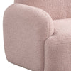 Raelynn 25.5''W Pink Sherpa Bear-Shaped Kids Armchair - Lilola Home