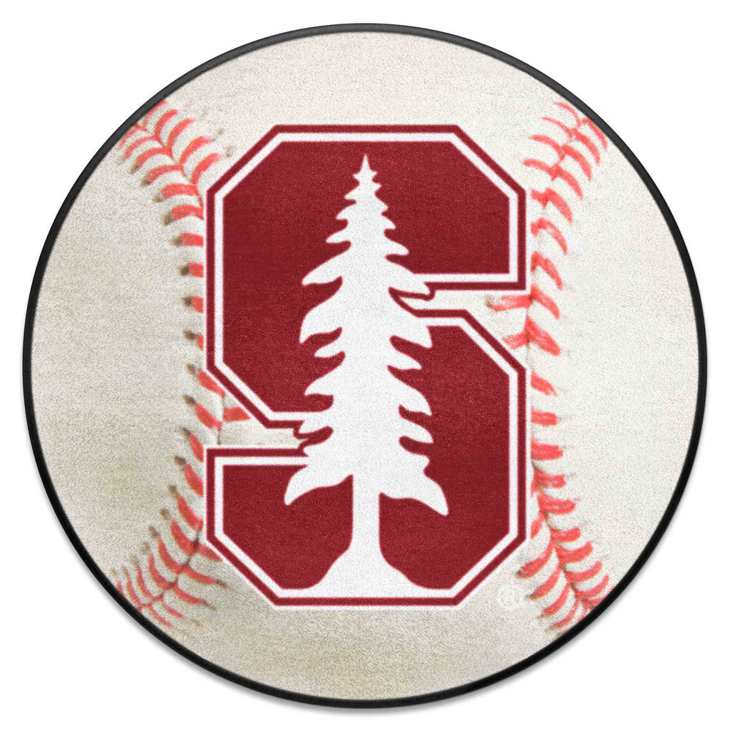Fanmats - Stanford University Baseball Mat 27'' diameter