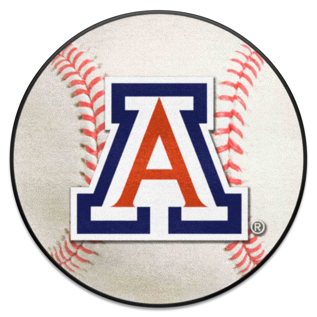 Fanmats - University of Arizona Baseball Mat 27'' diameter