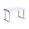 Best Master Juneau Modern 2-Drawer Engineered Wood Computer Desk in Silver - Best Master Furniture