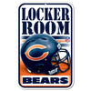 Chicago Bears Sign 11x17 Plastic Locker Room Design - WinCraft