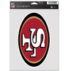 San Francisco 49ers Decal Multi Use Fan Single - WinCraft