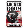 Atlanta Falcons Sign 11x17 Plastic Locker Room Design - WinCraft