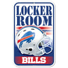 Buffalo Bills Sign 11x17 Plastic Locker Room Design - WinCraft