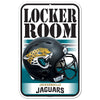 Jacksonville Jaguars Sign 11x17 Plastic Locker Room Design - WinCraft