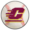 Fanmats - Central Michigan University Baseball Mat 27'' diameter